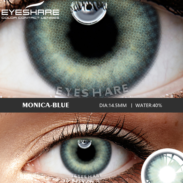 EYESHARE عدسات عين لاصقة 2 قطعة/زوج المنزلي GlassBall عدسات لاصقة ملونة العين مستحضرات تجميلية ملونة عدسات لاصقة ملونة الجمال العين ماكياج