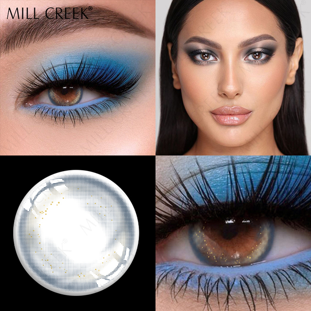 soft contact lenses for eyes 2 degrees pc/pair myopia prescription beauty pupil nature makeup colorful new york contact lens