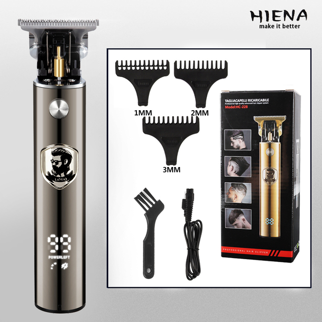 Hair Cutting Machine Hair Trimmer Barber Cordless Hair Clipper Beard Trimmer Cordless Shaver Electric Razor Men Shaver