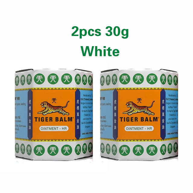 100% Original Tiger Balm Red White Rub Lotion Muscle Pain Relieving Relief Plaster Relaxing Balm Joint Pain Massage Ointment Medical