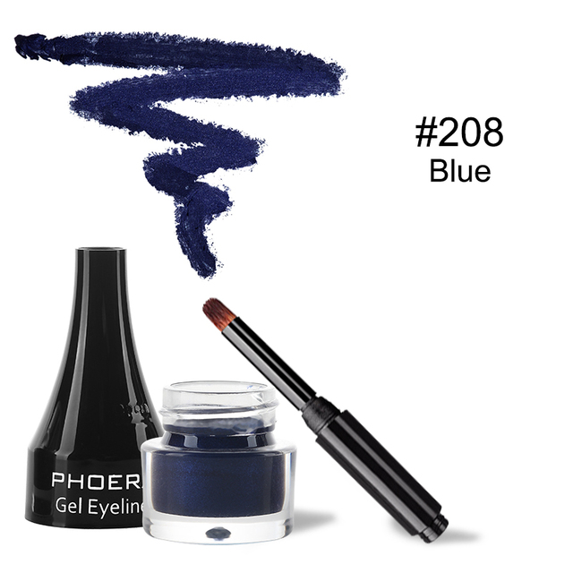 10 Colors Matte Eyeliner Gel With Brush Waterproof Quick Dry Long Lasting Eye Makeup Anti-sweat Eye Liner Cream