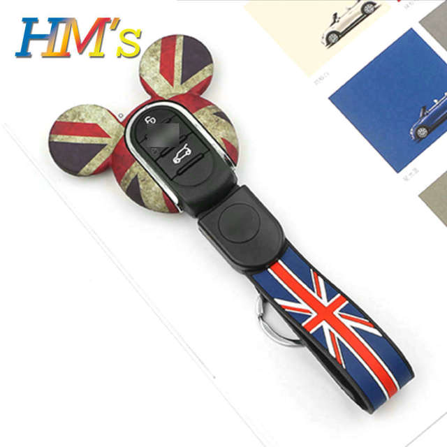 Car Styling Accessories For MINI JCW Cooper One S Countryman F60 F54 F55 F56 F57 Cars Key Cover Chain Keychain Holder