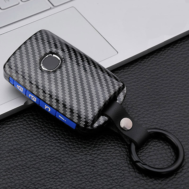 Carbon Fiber Silicone Car Key Cover Case For Mazda 3 Alexa CX4 CX5 CX8 2019 2020 Auto Remote Smart Protective Shell Accessories