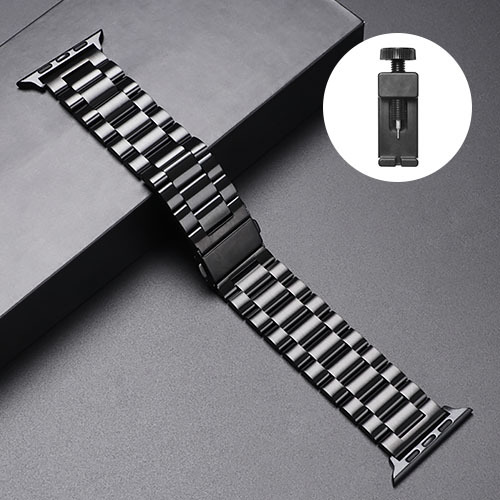 Metal Strap for Apple Watch Band 44mm 42mm 40mm 38mm 41 45mm Stainless Steel Bracelet for iWatch 7 6 SE 5 4 3 Series Accessories