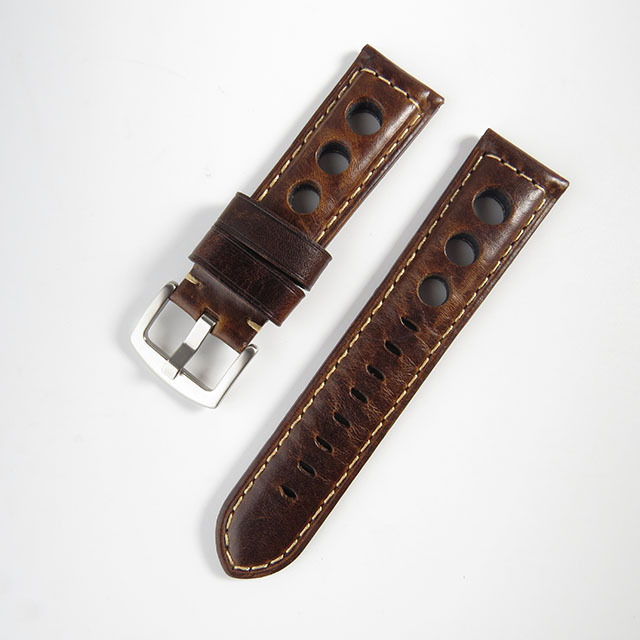 Retro Watch Strap 20mm 22mm 24mm Genuine Leather Watches Men Women Wristwatch Accessories Correa Samsung Galaxy Active 2