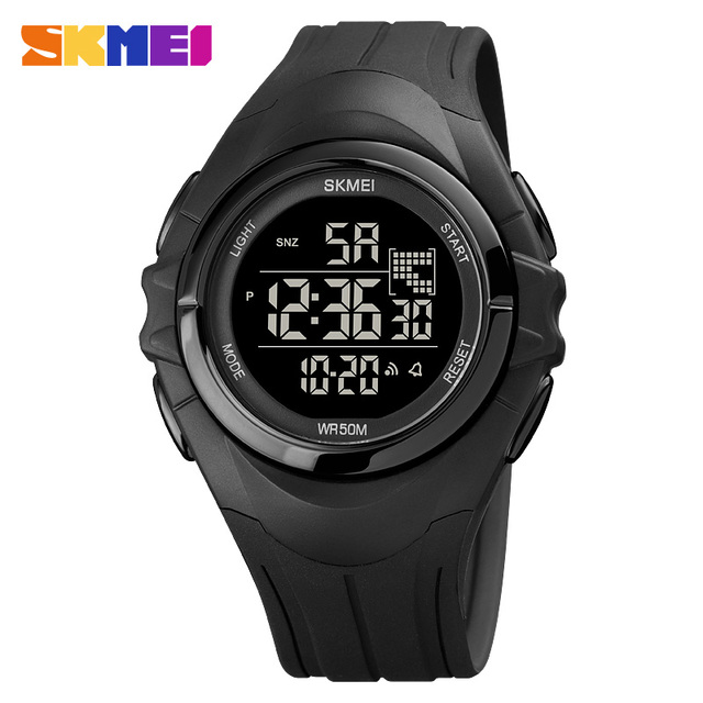 SKMEI Japan Digital Military Movement 5Bar Waterproof Men's Watch LED Light Stopwatch Wristwatch Relogio Masculino 1790