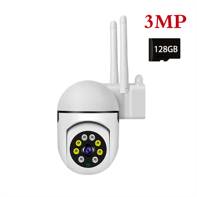 New 300W Surveillance Camera WiFi Night Vision Full Color Automatic Human Tracking CCTV Video Security Protection Surveillance Camera