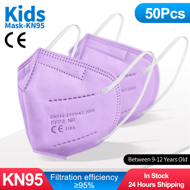 قناع 9-12 قديم للأطفال kn95fan للأطفال ffp2masque قناع للأطفال قابل للغسل fpp2 kn95 mascarillas niño ffp2 niños