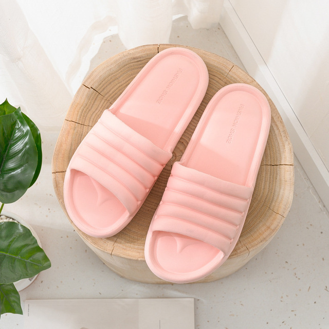 2022 Massage Slippers Women Sandals Men Unisex Indoor Non-slip Solid Soft Bottom Couple Flip Flops Home Bathroom Shoes