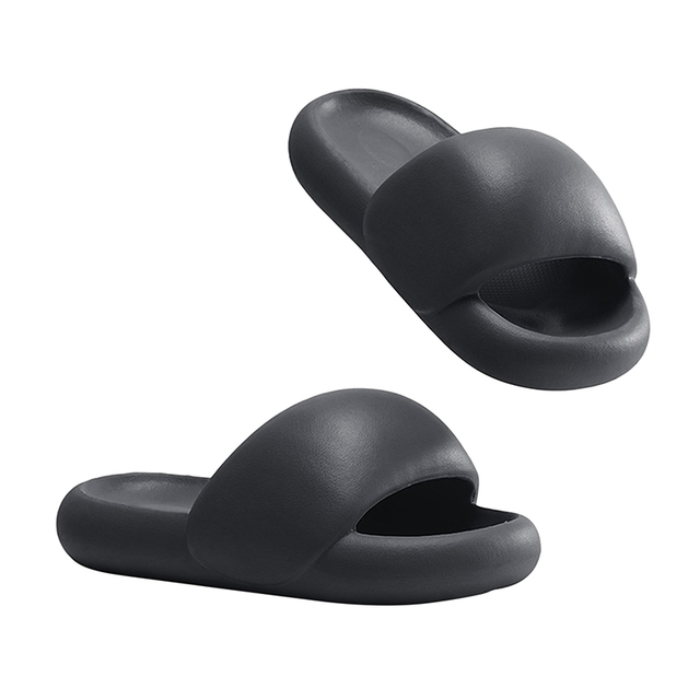 2022 Women's EVA Thick Bottom Anti-slip Home Bathroom Shoes Bath Slides Summer Shoes Platform Sandals