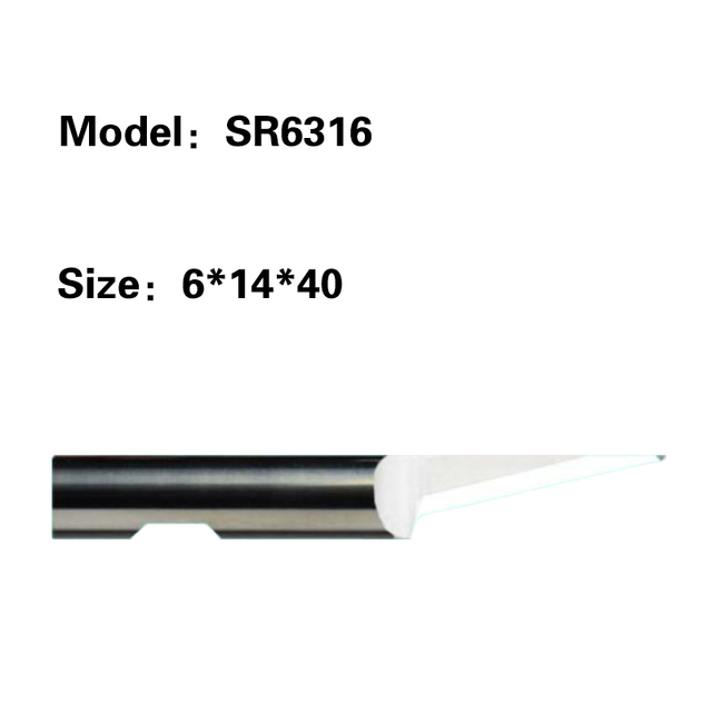 6mm Round Single Edge Tungsten Carbide Blades, ZUND, COMELZ, ATOM Cutter SR6303 SR6307 SR6310 SR6315 SR6316 SR6375