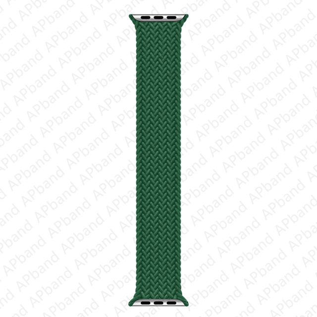 Strap for Apple Watch Band 45mm 41mm 44mm 40mm 42mm 38mm 1:1 Formal Nylon Braided Solo Loop Bracelet iWatch Series 3 4 5 SE 6 7