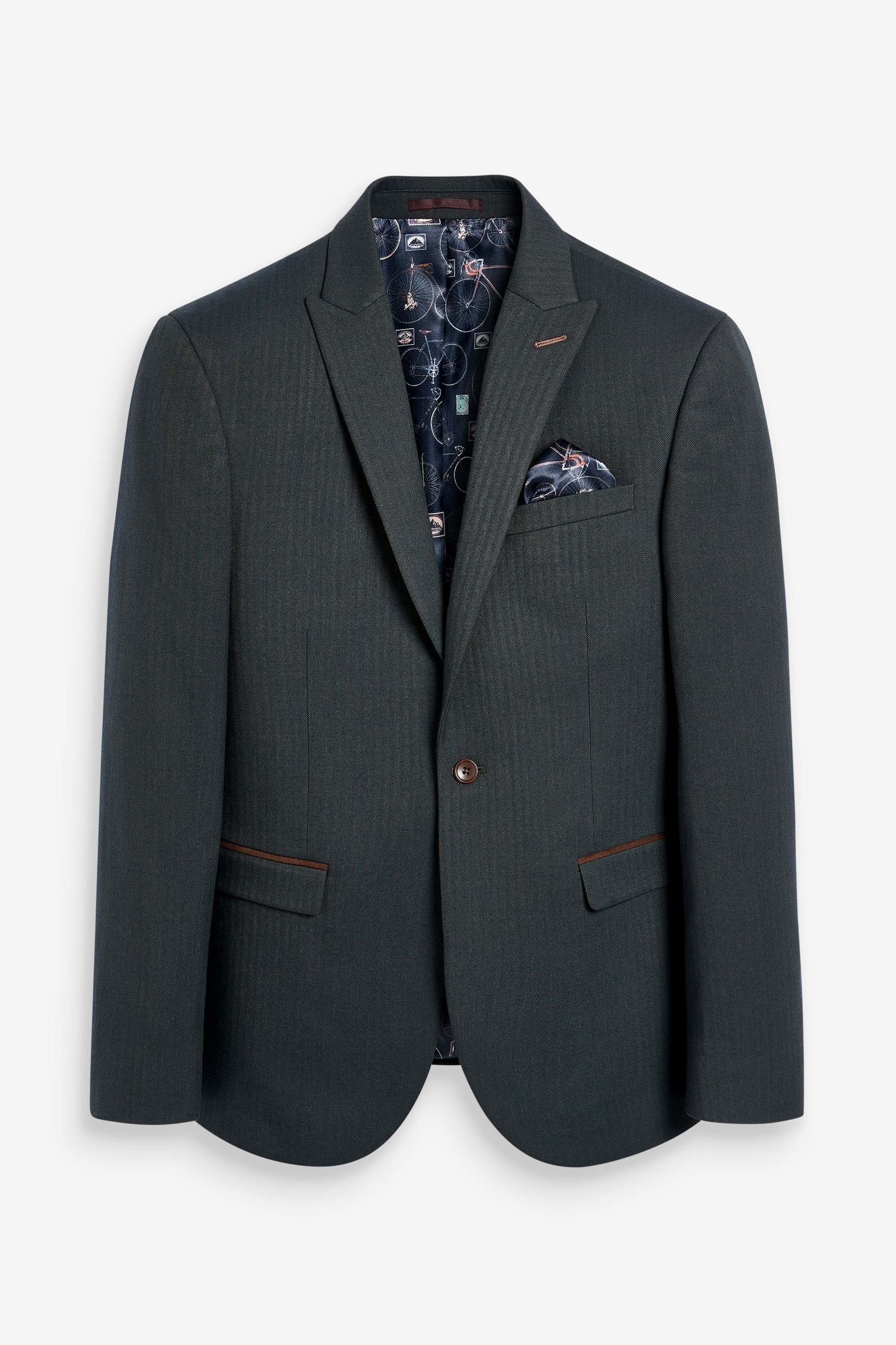 Herringbone Suit: Jacket