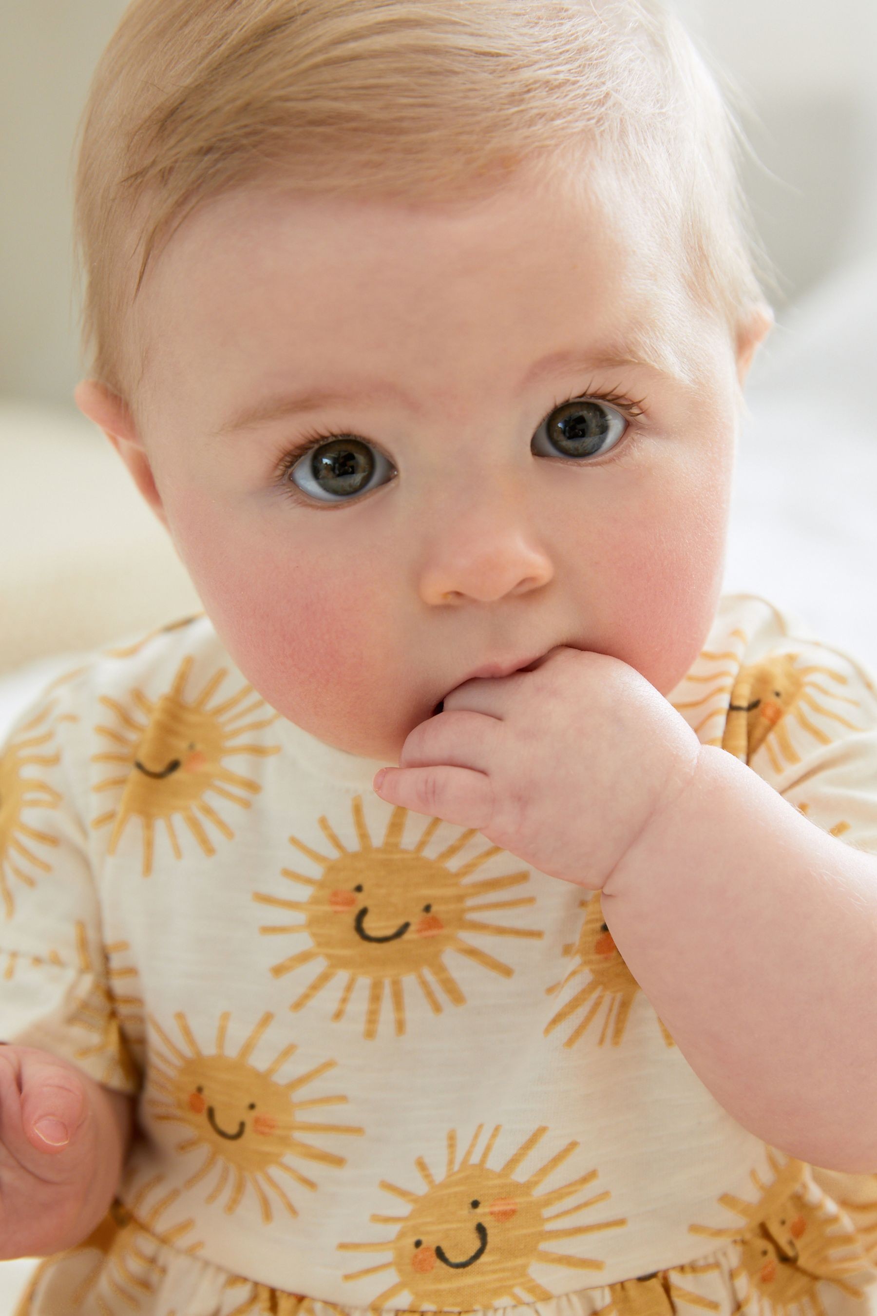 2 Pack Long Sleeved Floral Baby Dresses (0mths-3yrs)