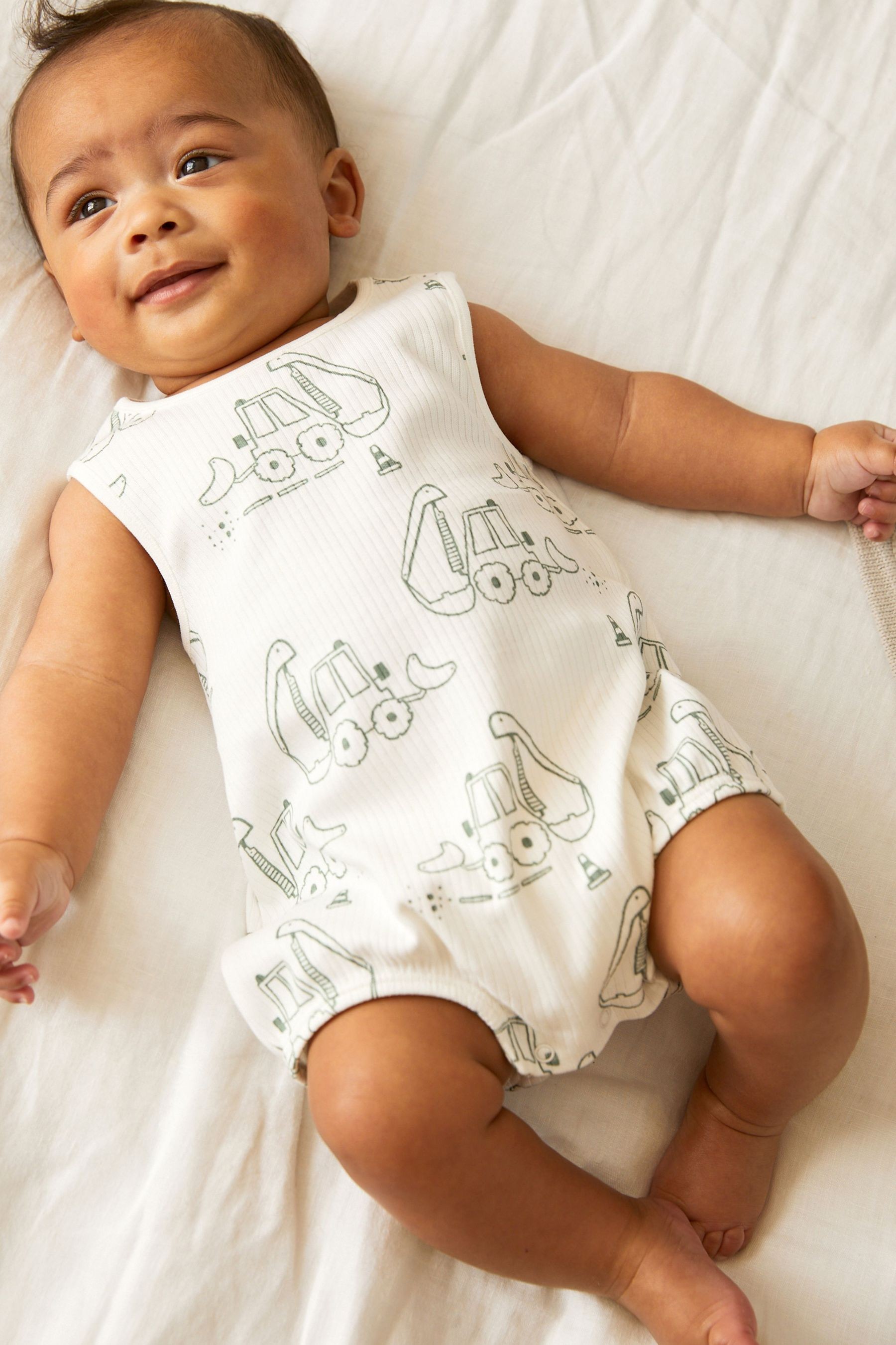 2 Pack Bubble Shape Bodysuits (0mths-3yrs)