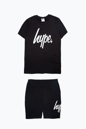 Hype. T-Shirt and Cycling Short Loungewear Set