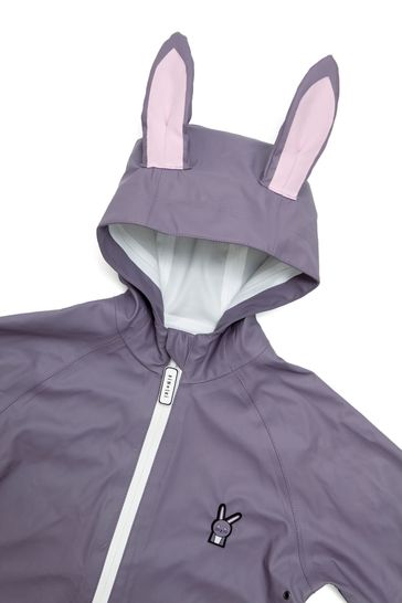 Dinoski Purple Hop The Bunny Puddlesuit