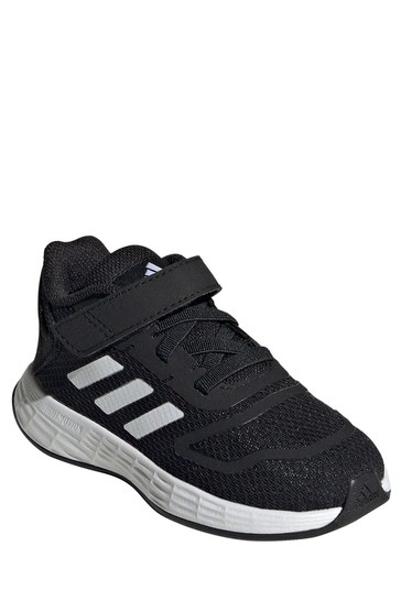 adidas Black Duramo 10 Infant  Strap Trainers