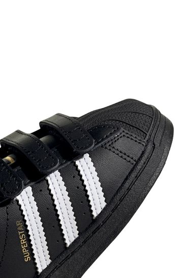 حذاء رياضي للأطفال الصغار Superstar Velcro من adidas Originals