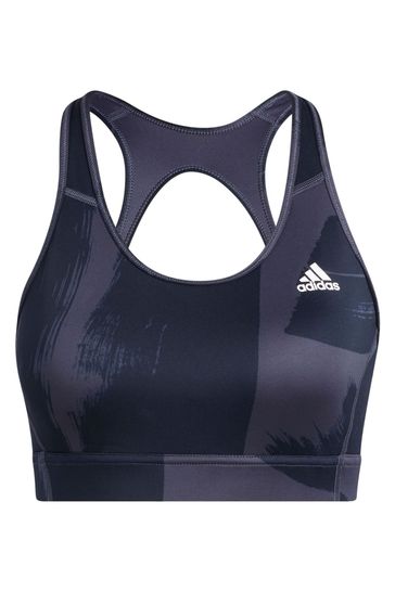 adidas All Over Print Medium Support Bra