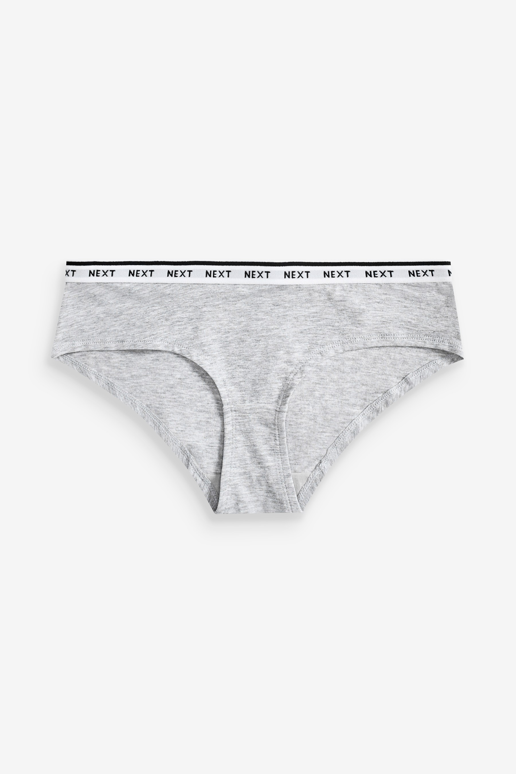 Cotton Rich Logo Knickers 7 Pack Short