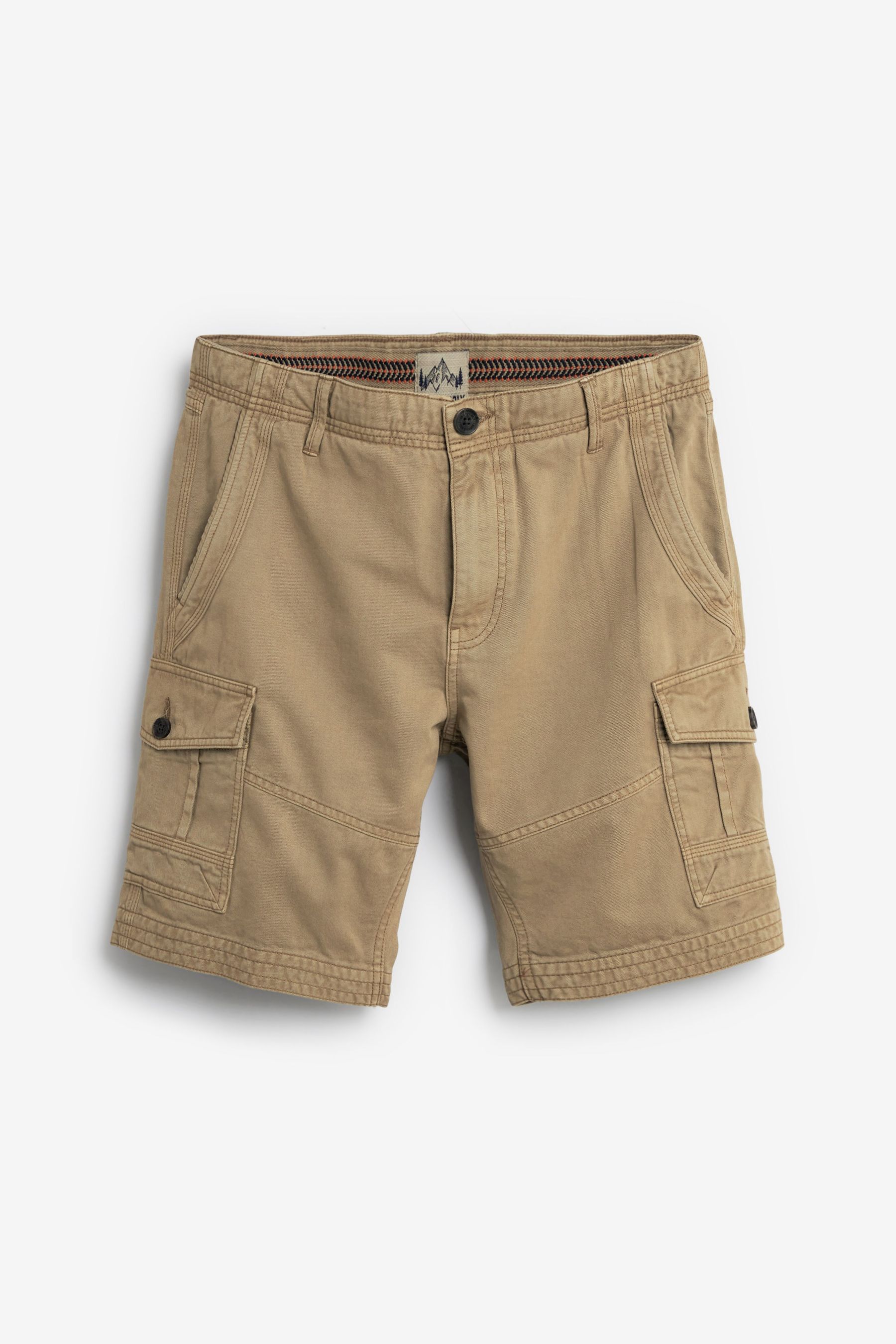 Premium Laundered Cargo Shorts Regular Length