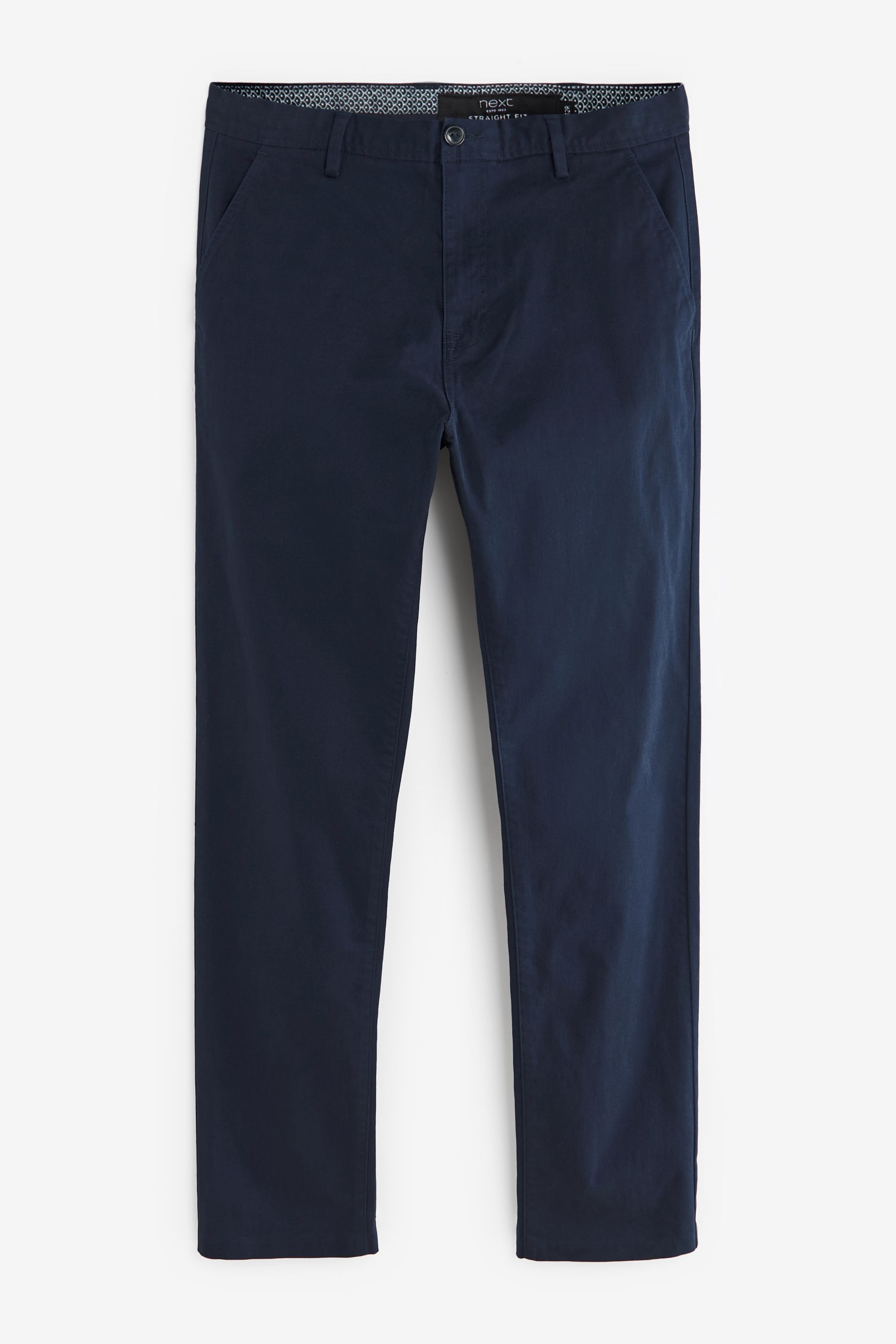 Belted Soft Touch Chino Trousers Straight Fit