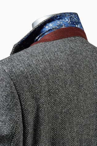 Signature Herringbone Blazer Tailored Fit