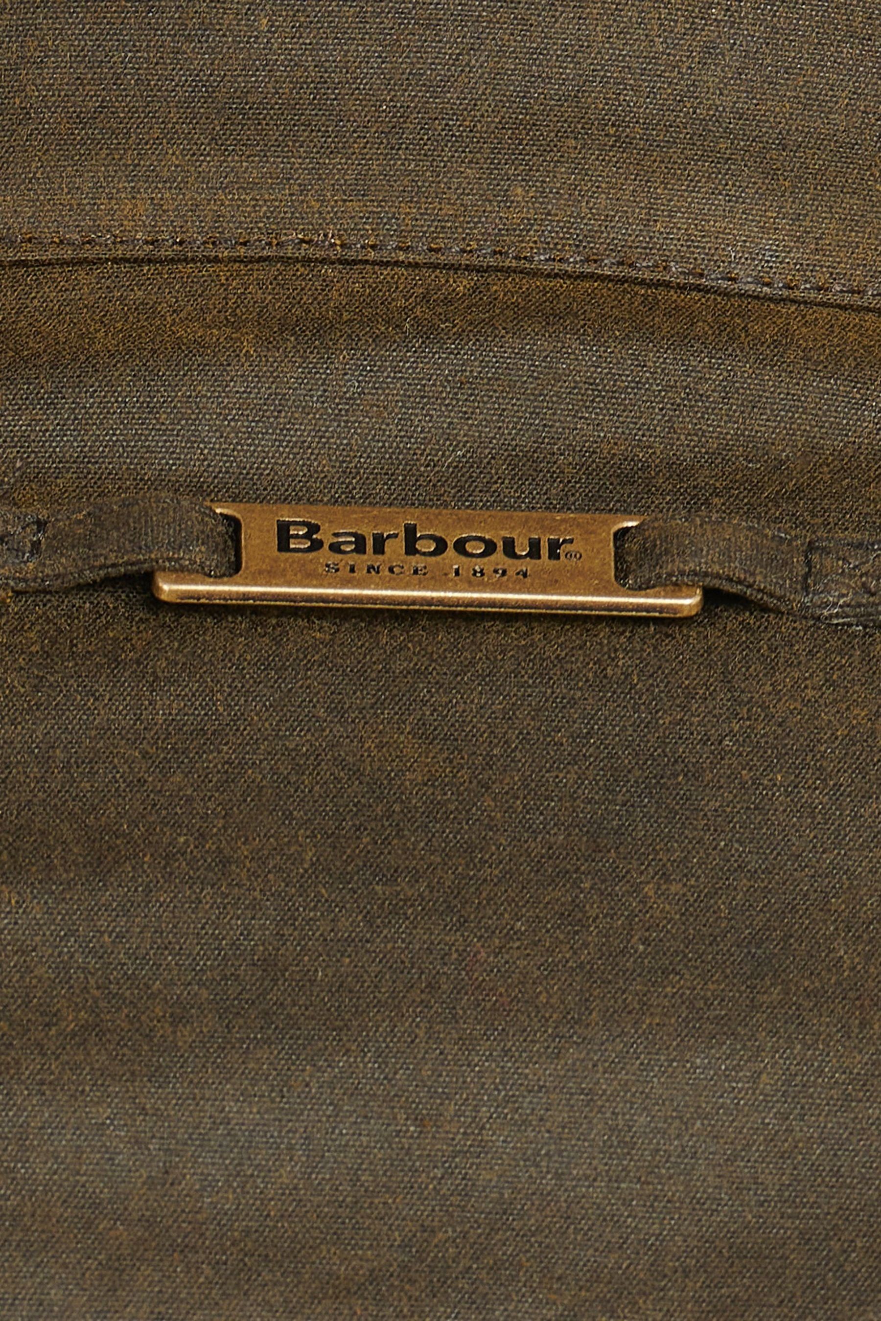 جاكيت شمع Ogston أخضر زيتوني من Barbour