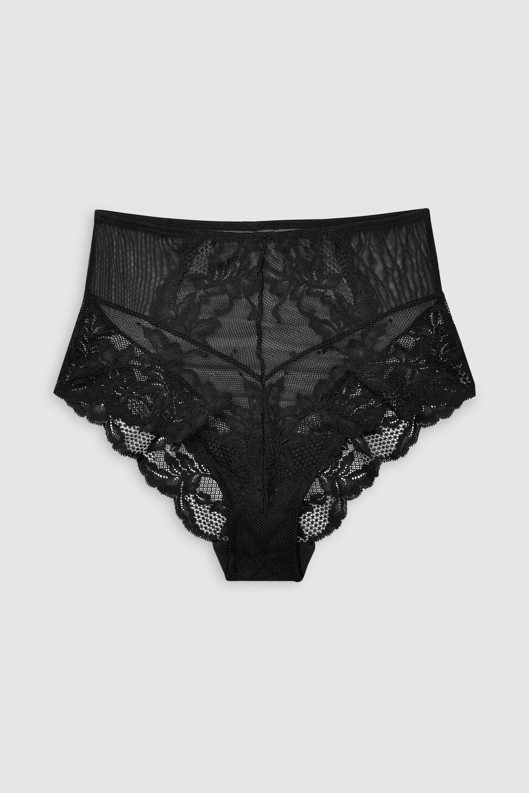 Lace Knickers 2 Pack High Rise