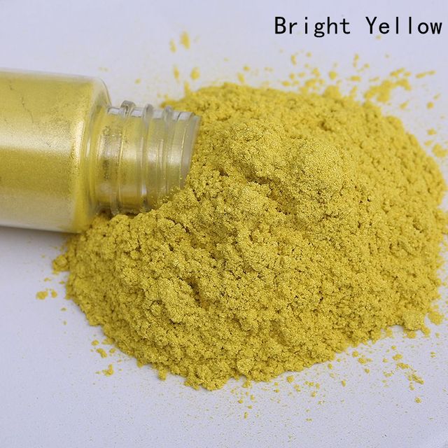 Bottle Pack 10g Pigment Powder Nail Art Craft Classic Golden Glitter Powder Flash Dust Decoration Paint Packaging