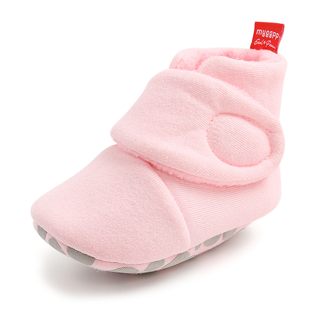 Newborn Baby Socks Shoes Boy Girl Star Toddler First Walkers Socks Cotton Comfort Soft Anti-slip Warm Crib Infant Shoes