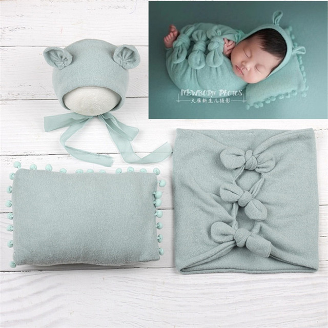 Baby Photography Props Newborn Photography Blanket Baby Photo Wrap Swaddling Photo Studio Shoot Accessories