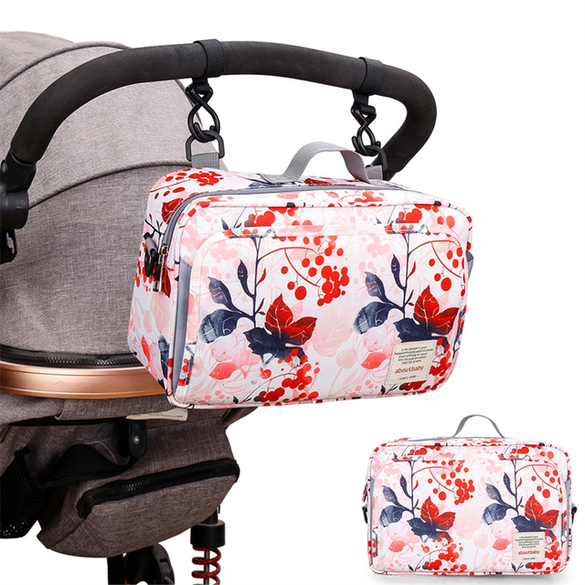 Diaper Bag Baby Stroller Bag Organizer Bag Multifunctional Nappy Nursing Mother Waterproof Polyester Baby Diaper Bag For Babies