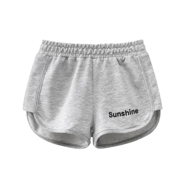 Children Short Pants Sport Fashion Kids Clothes Cotton Beachwear Girl Shorts Fashion Elastic Waist Summer Trunks for 2-10 Years