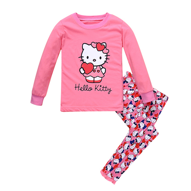 New Children's Rapunzel Clothing Set Boys Sleepwear Clothes Kids Pajamas Set Baby Girls Cotton Pajamas Cartoon Pajamas