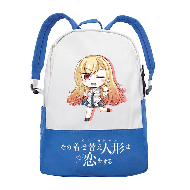 Anime Manga My Sweetheart Dress Students Backpack Large Capacity School Bag Shoulder Bags High Quality For Boys Girls