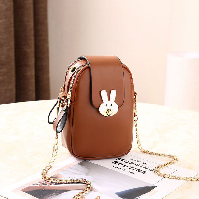 Women Fashion Mobile Phone Bags Large Capacity Female One Shoulder Wallet Ladies Leather Crossbody Purse Bags Para mujer