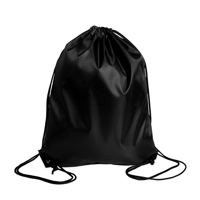 Summer Outdoor Portable Sports Bag Thicken Drawstring Strap Riding Backpack Gym Drawstring Shoes Bag Clothes Backpacks Waterproof