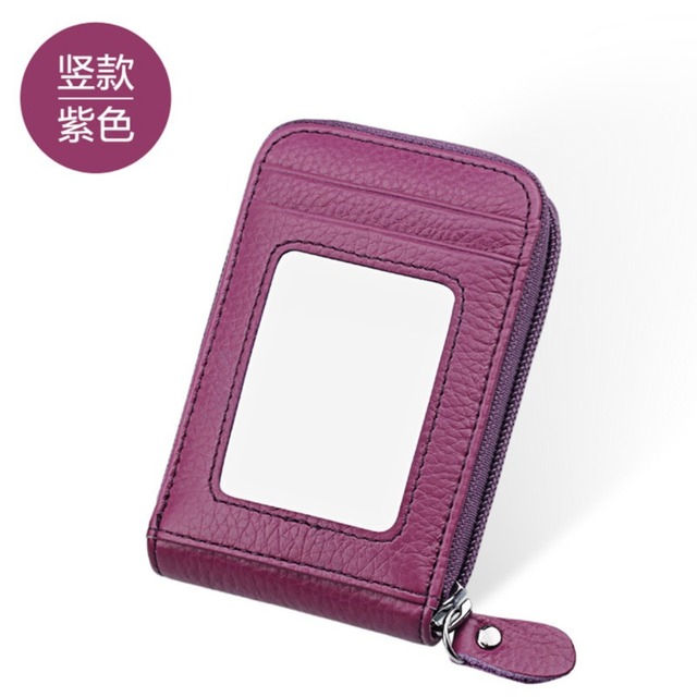 Travel Trip Bank Card Organizer Passport Wallet ID Card Holder Ticket Credit Card Case Zipper