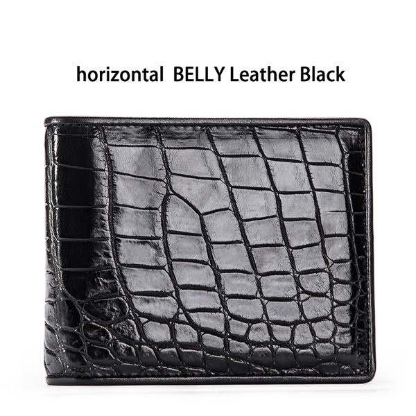 Luxury Genuine Crocodile Wallet Men Fashion Brand Design Leather Small Wallet Fashion Crocodile Skin High Quality Short Wallet