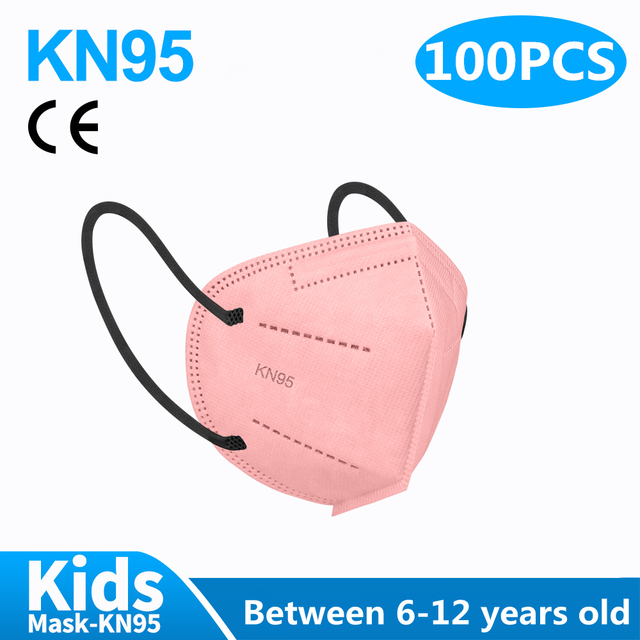 6-12 years old kids cubrebocas kn95 mascarillas ninos ffp2 mascarilla fpp2 homology ada infantil kn 95 security protection mask