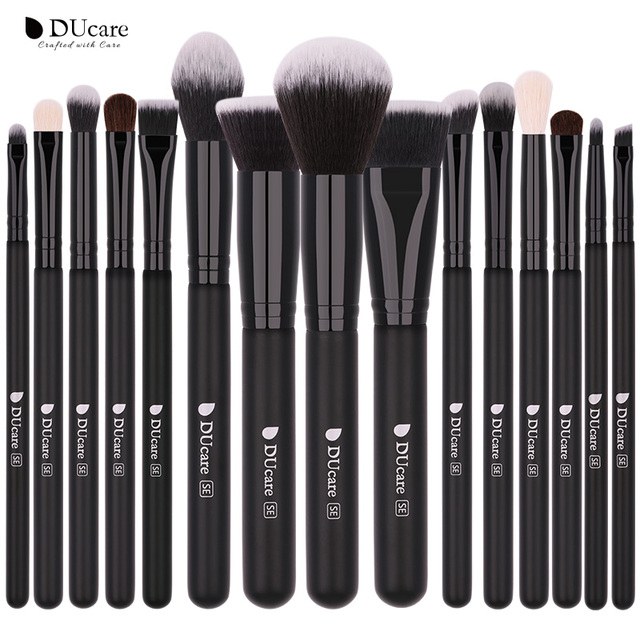 DUcare 8-27 Makeup Brushes Set Synthetic Goat Hair Powder Cosmetic Eyeshadow Foundation Blush Blending Makeup Brush Maquiagem