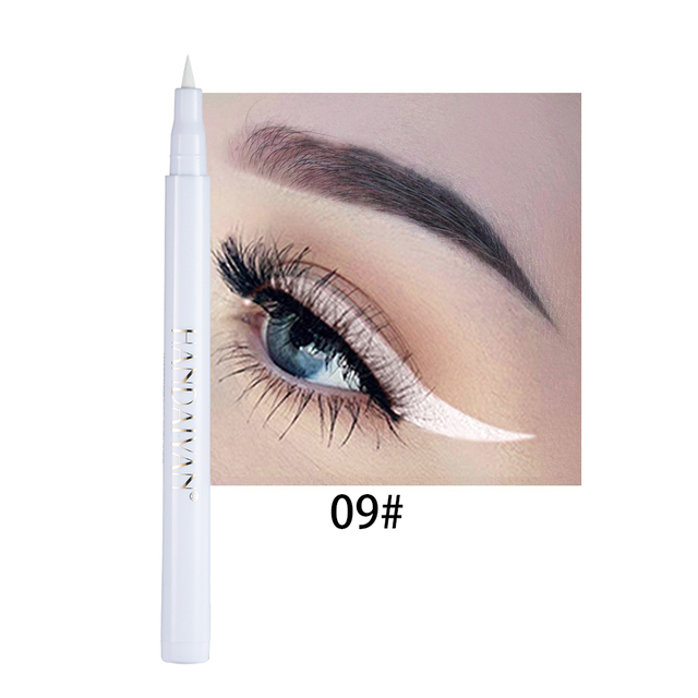 Colorful Liquid Eyeliner Waterproof Gel Eyeliner Stamp Pen Pencil Long Lasting No Blooming Waterproof Eye Liner Makeup Tools