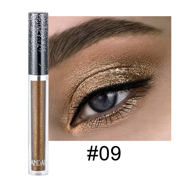 Elegant Makeup Glitter Liquid Eyeshadow Shimmer Diamond Shiny Eyeshadow Palette Lasting Shimmer Pigmented Eye Shadow Cosmetics