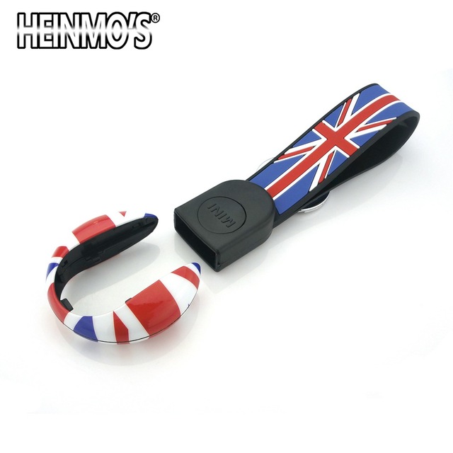 Mini Car Key Case F54 F55 F56 F57 F60 Clubman Countryman Protective Cover Shell Rope Styling For Mini Cooper F60 JCW Accessories