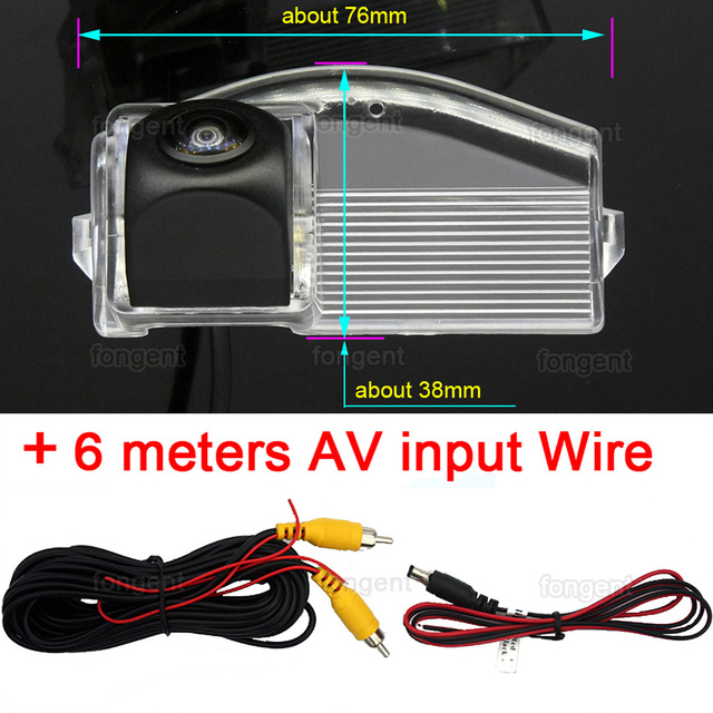 Car Rear View Parking Backup Reverse Rear View Camera Mazda 2 Mazda 3 Mazda3 Sport 2004 2005 06 2007 2008 2010 2011 2012 2013