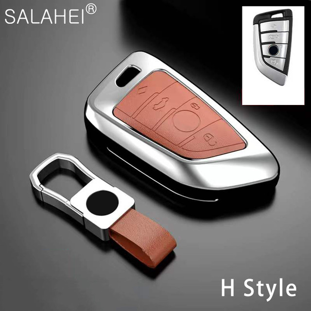 Zinc Alloy Car Key Case Cover For BMW X1 X3 X4 X5 F15 X6 F16 G30 7 Series G11 F48 F39 520 525 G20 118i 218i 320i Car Accessories