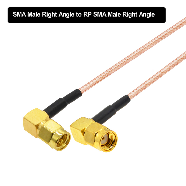 RG316 SMA Male to SMA Male RF Plug Pigtail Jack Connector WIFI Extension Cable RF Coaxial Wire Adapter Wire BEVOTOP 5cm-30m