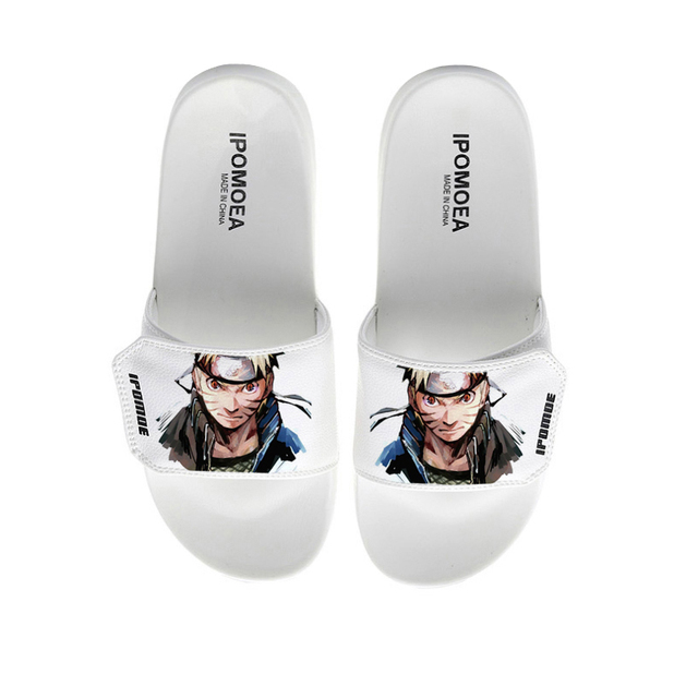 Unisex Anime Soft Bottom PVC Plain Buckle Slippers Babouche Sandals Slides